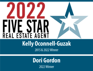 2022 Five Star Real Estate Agent - Kelly O'Connell-Guzak & Dori Gordon